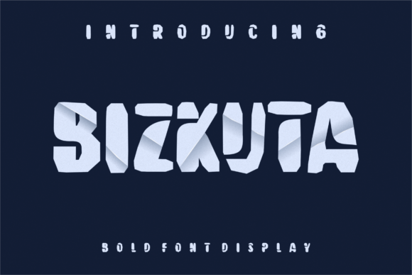Bizkuta: A Quirky Display Font for Bold Designs
