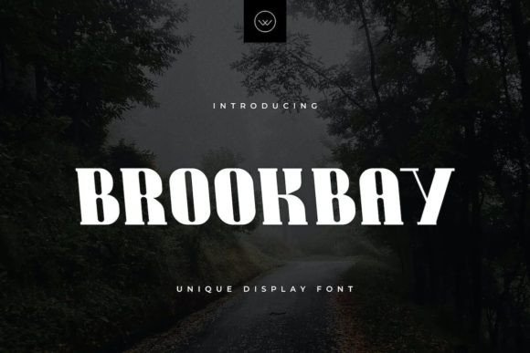 Brookbay: A Modern Display Font for Versatile Branding