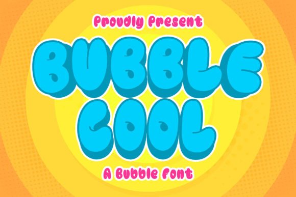 Bubble Cool: A Bold Retro Font for Modern Branding