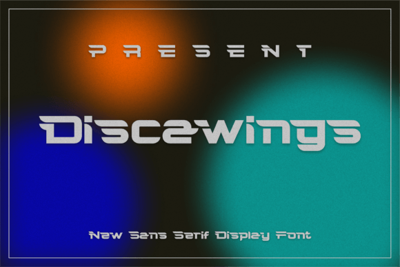 Discawings: A Bold Display Font for Modern Branding