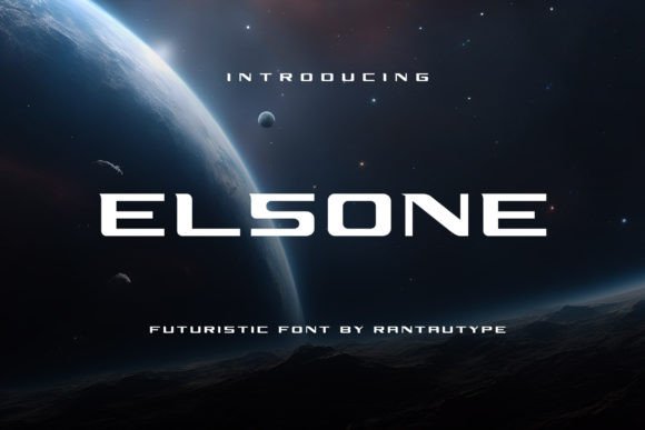 Elsone: The Futuristic Font for Modern Design