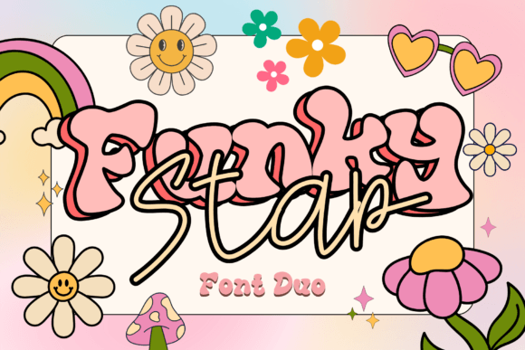 Funky Star Duo: Integrating Retro Aesthetics into Your Creative Workflow