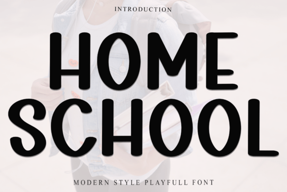 Home School: A Playful Font for Creative Projects