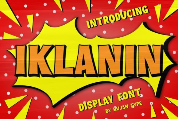 Iklanin: Vintage Typography for Modern Design