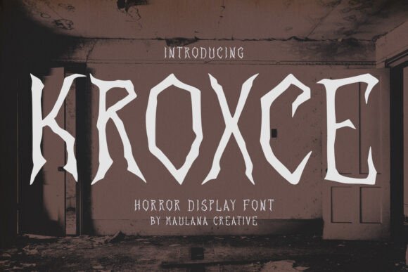 Kroxce: A Strategic Approach to Horror Typography