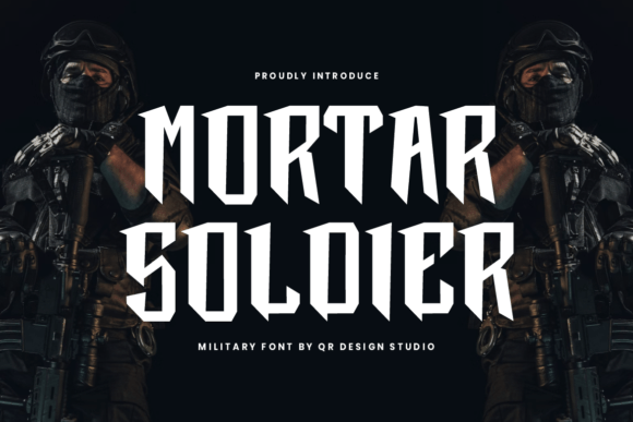 Mortar Soldier: A Bold Display Font for Impact