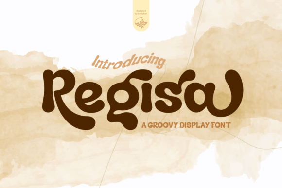 Regisa: The Groovy Display Font That Brings Flow and Fun to Your Brand