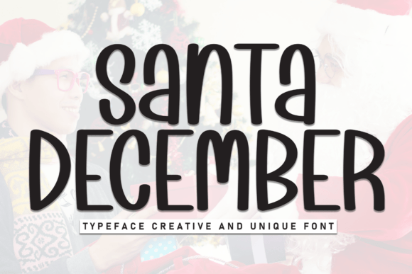 Santa December: The Bold Handwritten Display Font for Festive Design