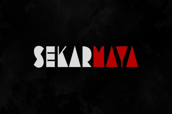 Sekarmaya: A Geometric Font with Distinctive Character