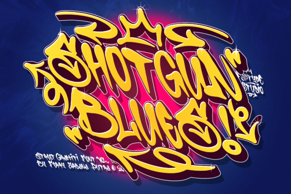 Shotgun Blues: The Ultimate Urban Graffiti Font