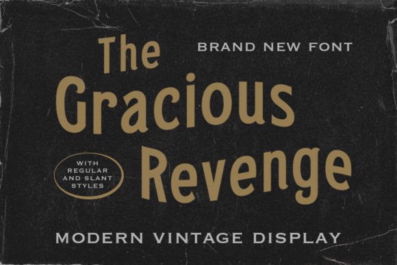 The Gracious Revenge: Elevating Design with Timeless Typography