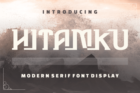 Why Hitamku Is the Modern Display Font Your Brand Needs